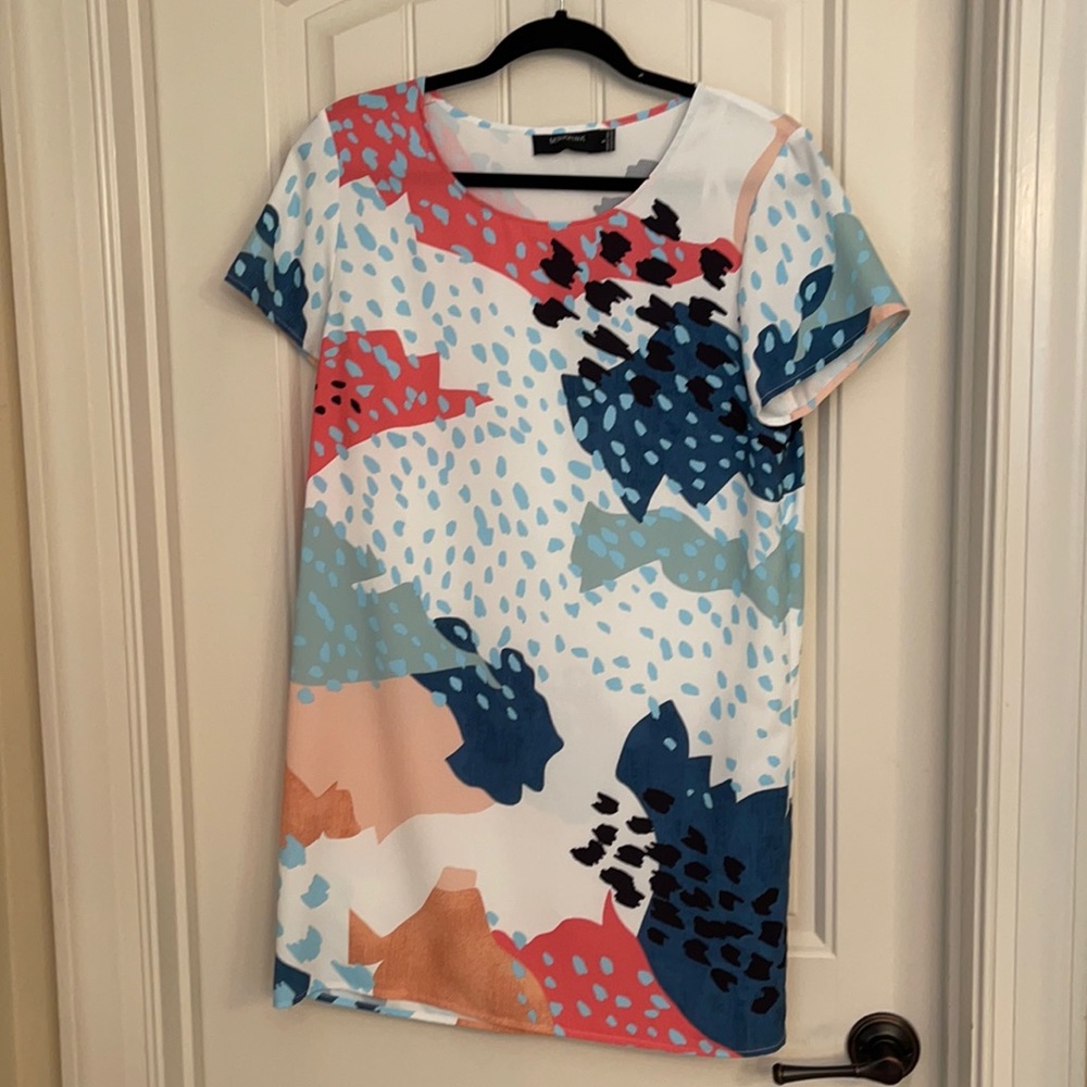 Mink pink mini dress